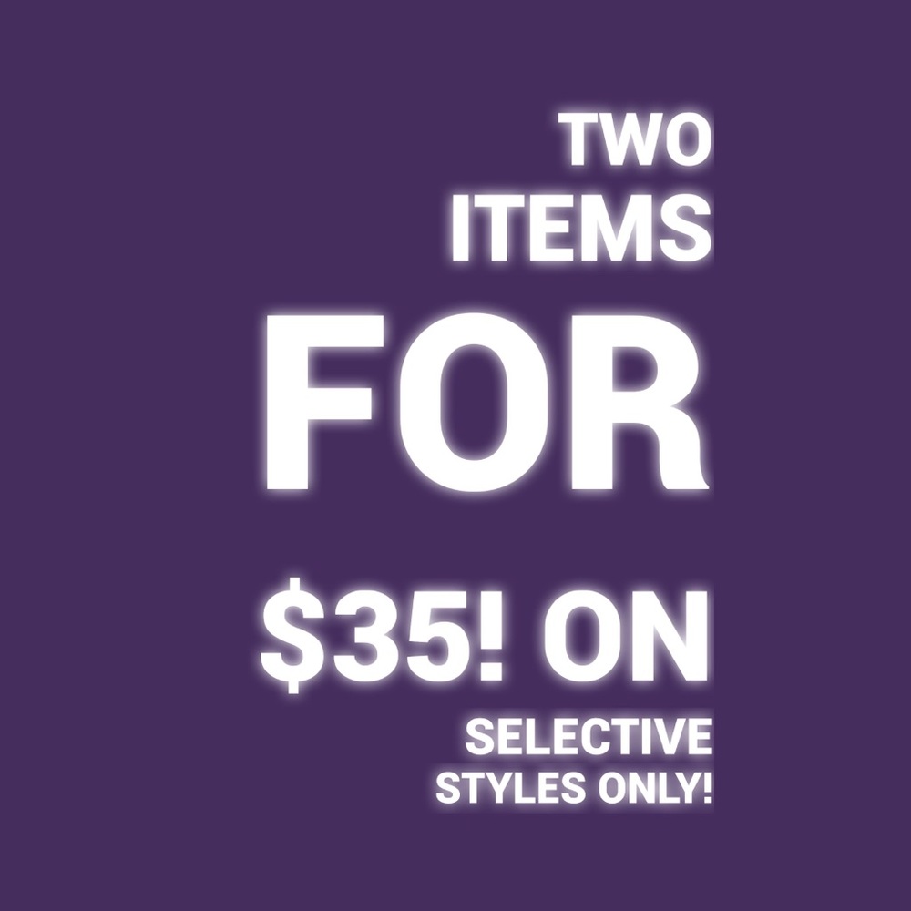 📌 TWO FOR $35 📌